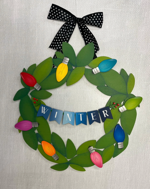 Winter Banner Magnet