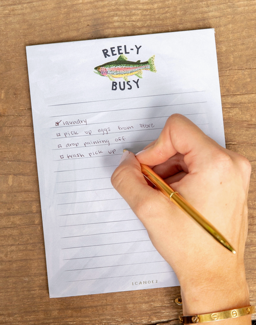 Reel-y Busy Notepad