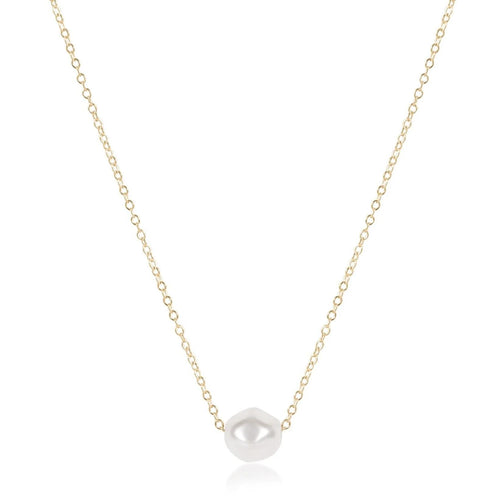 16” Necklace Gold - Admire Pearl