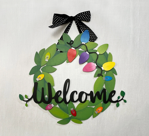 Christmas Light Magnets S/6
