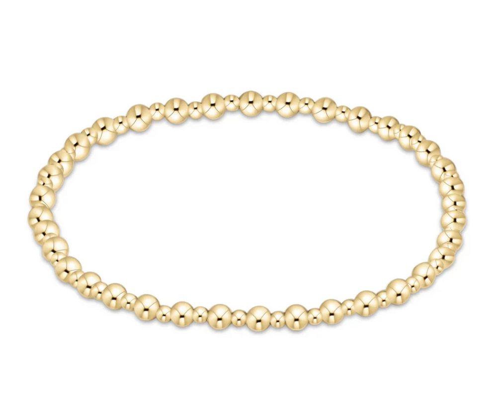 Grateful Gold 3mm Bracelet