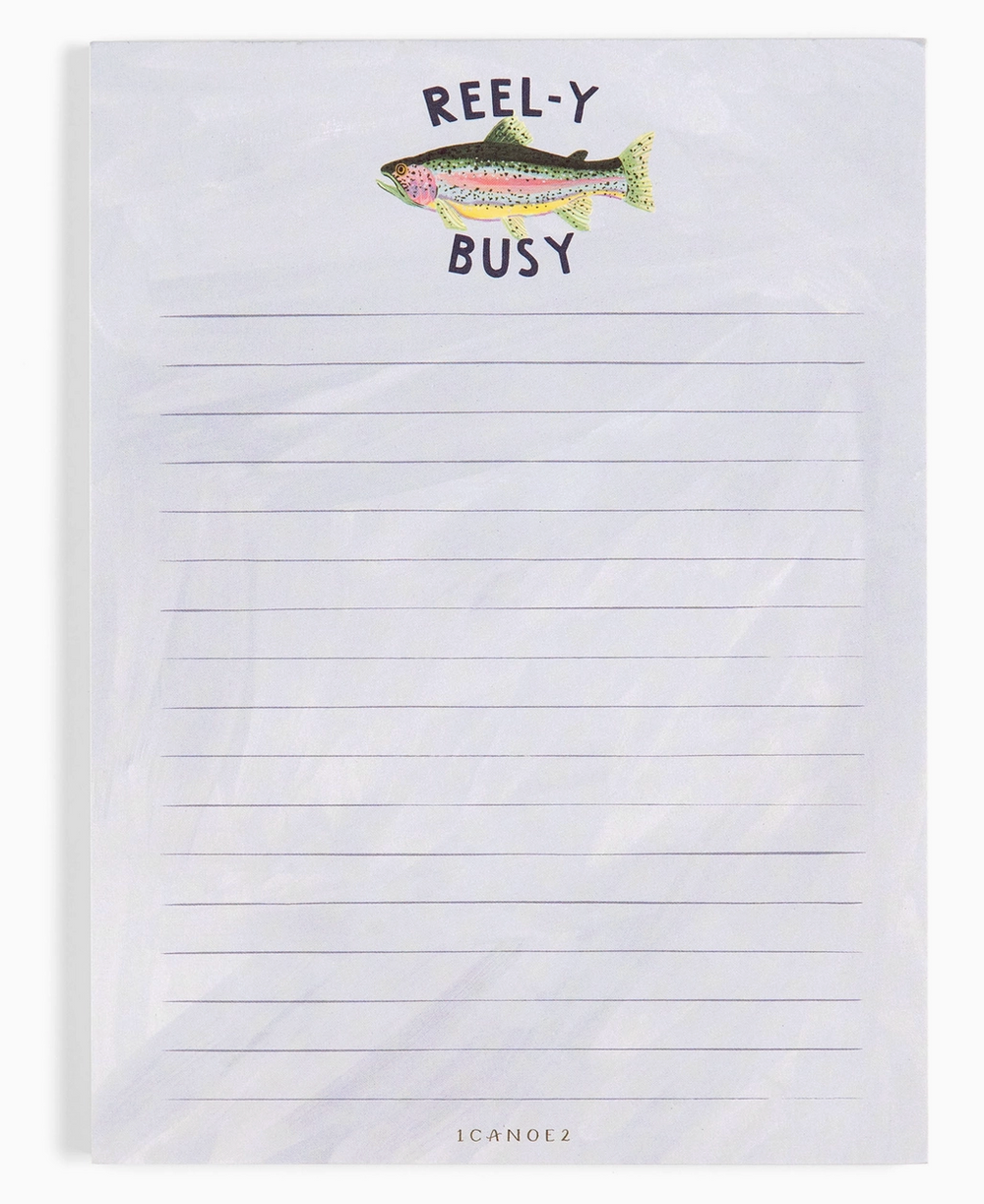 Reel-y Busy Notepad