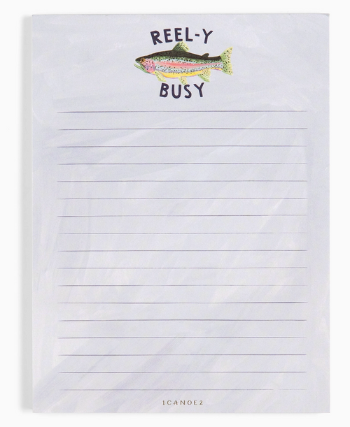 Reel-y Busy Notepad