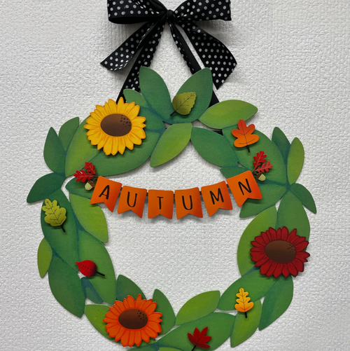 "Autumn" Banner Magnet