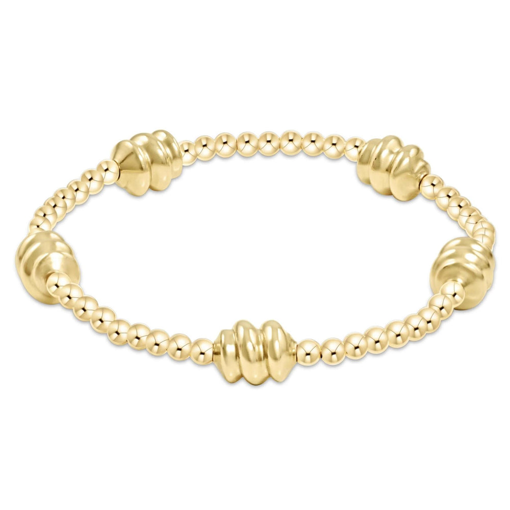 Admire Small Gold 2.5mm Bead Bracelet-Gold
