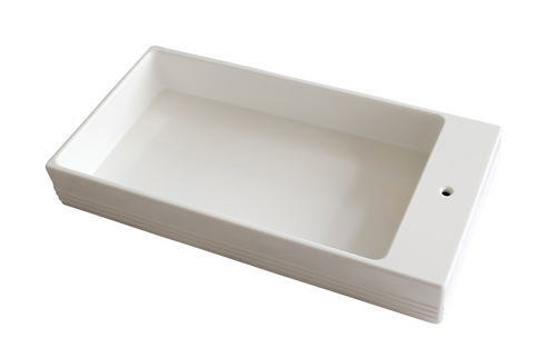 *Melamine Guest Towel Holder Pinstripes