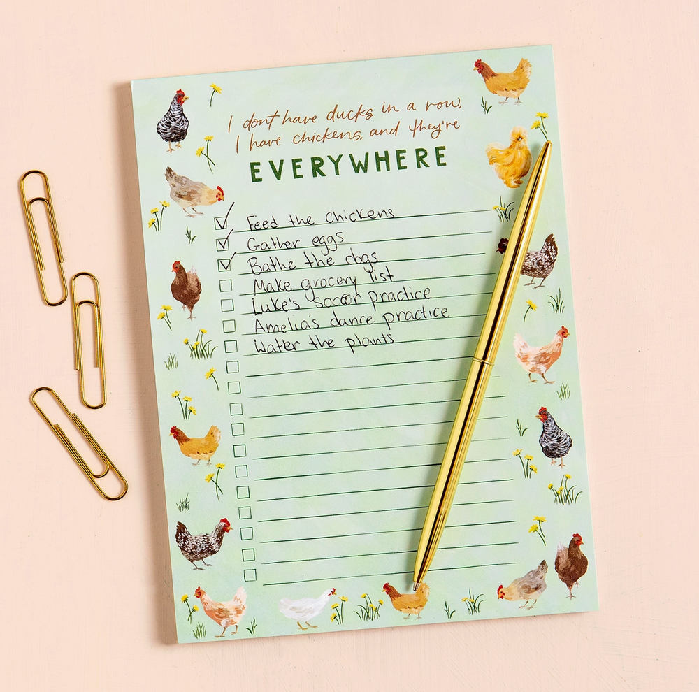 Chicken Meadow Notepad