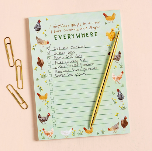 Chicken Meadow Notepad
