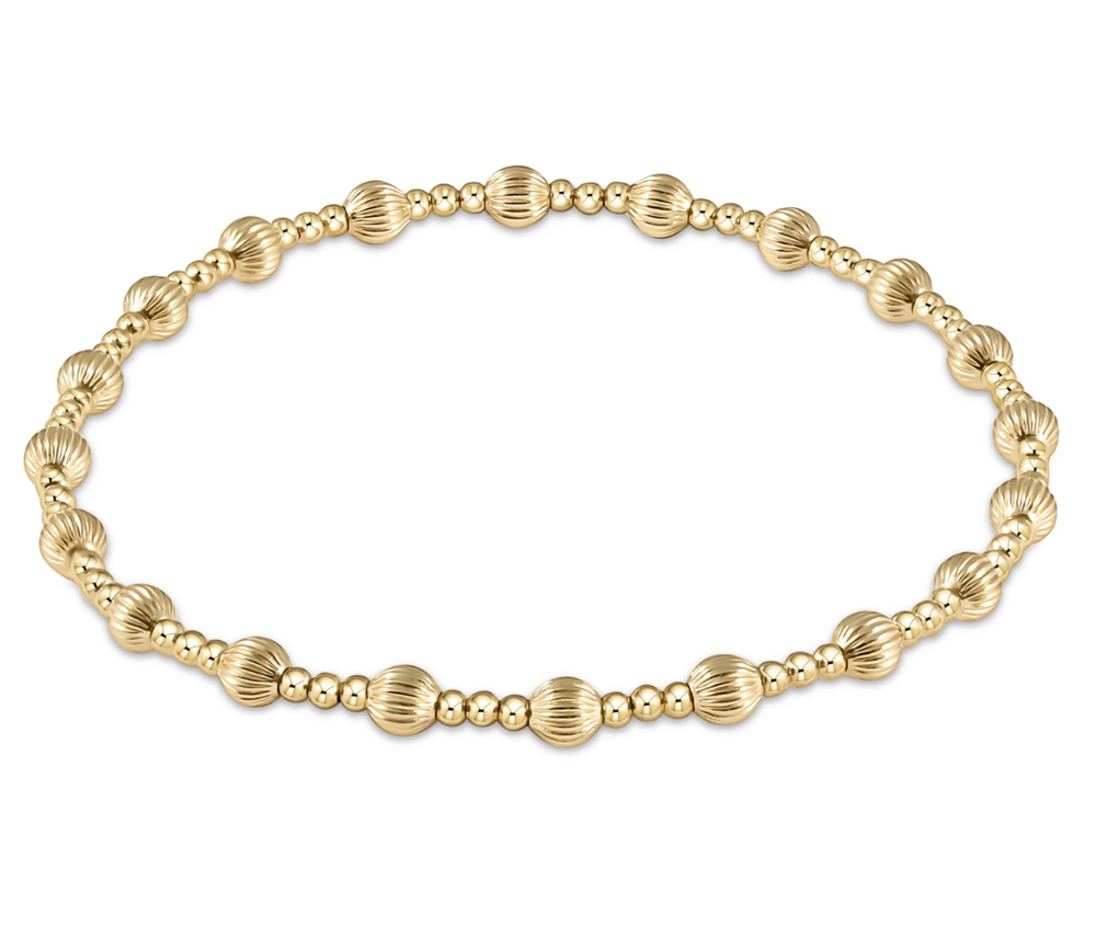 Dignity Sincerity Gold 4mm Bracelet