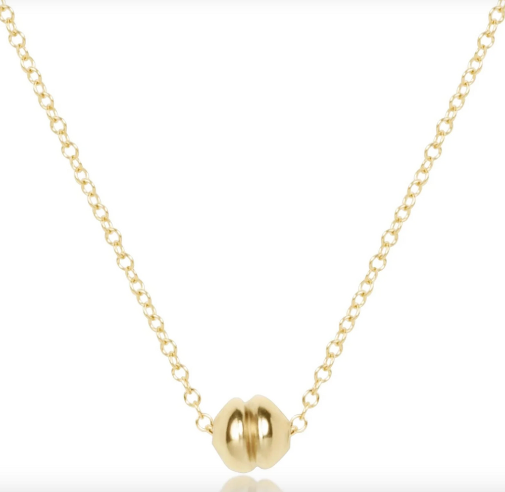 16" Necklace Gold - Admire Small Gold