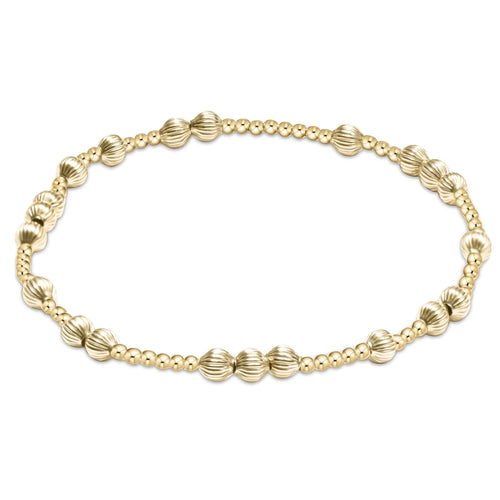 ENEWTON EXTENDS - HOPE UNWRITTEN DIGNITY 4MM BEAD BRACELET - GOLD