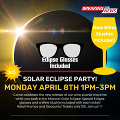 Solar Eclipse Party Monday April 8th 1-3p!