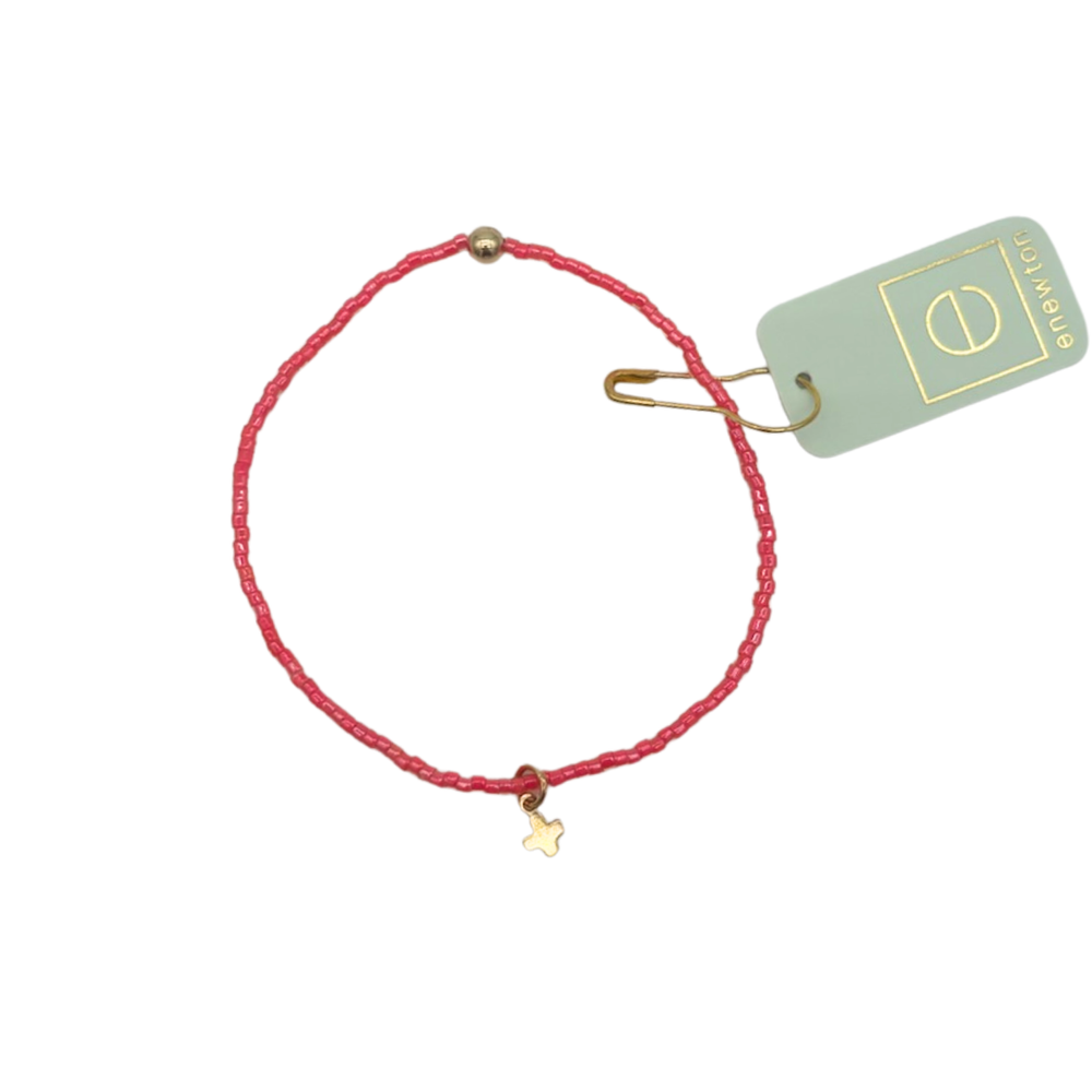 Hope Classic Sherbert Bracelet- Signature Cross Small Gold Charm