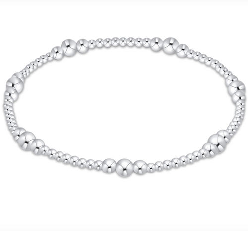 Purpose Bead Bracelet Sterling 4mm