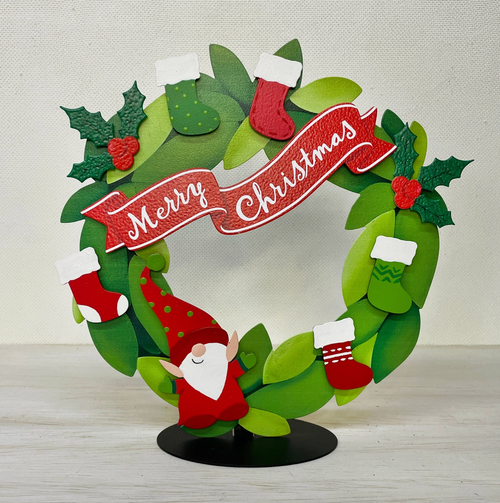 Merry Christmas Banner Magnets S/3