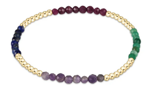 Blissful Pattern 2.5mm Bead Bracelet Hot Mess FW25
