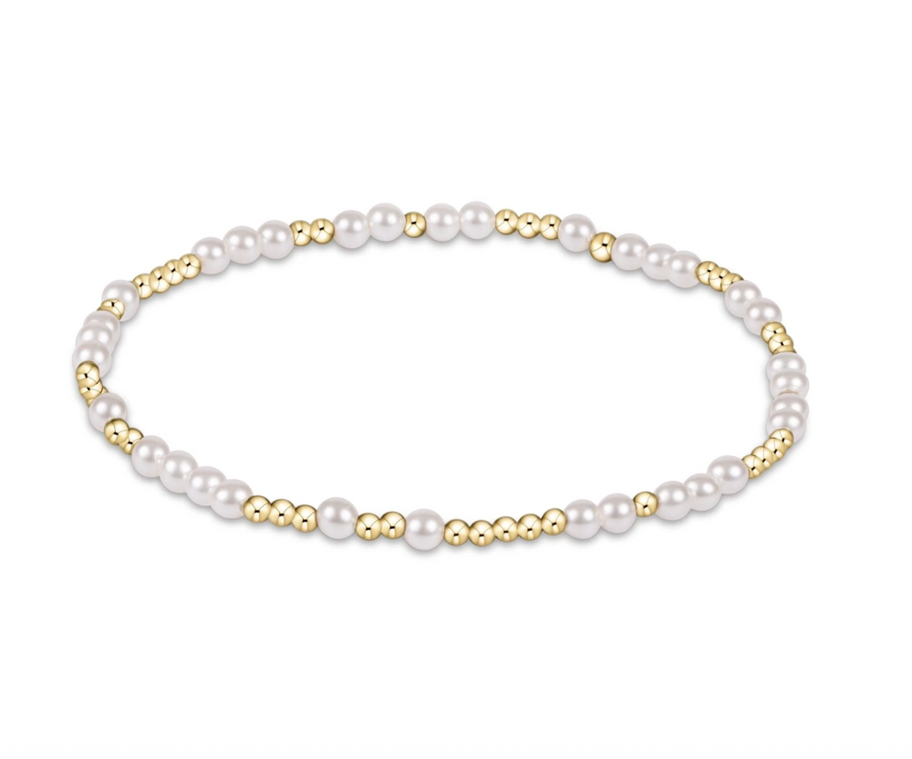 Hope Unwritten Pearl 3mm Bracelet