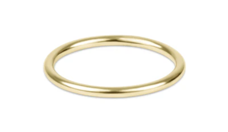 CLASSIC GOLD THIN BAND RING - SIZE 8