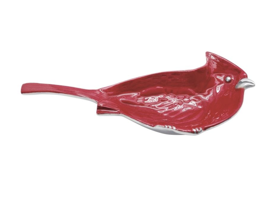 Red Cardinal Nut Dish