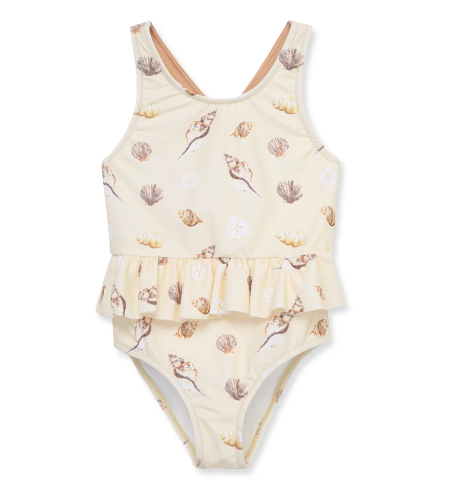 Ruffle Waist Swimsuit