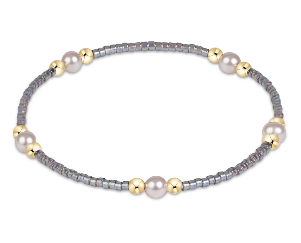 Hope Purpose Pearl Bracelet - Morning Mist