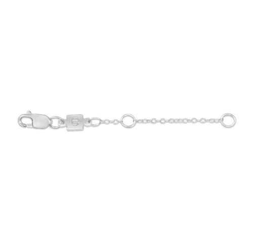 2" NECKLACE EXTENDER - STERLING