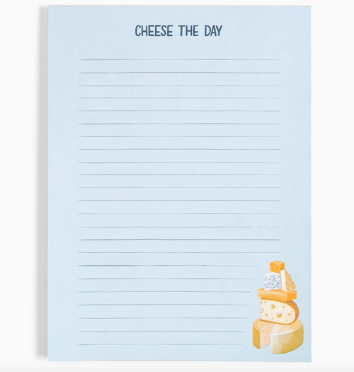 Cheese the Day Notepad