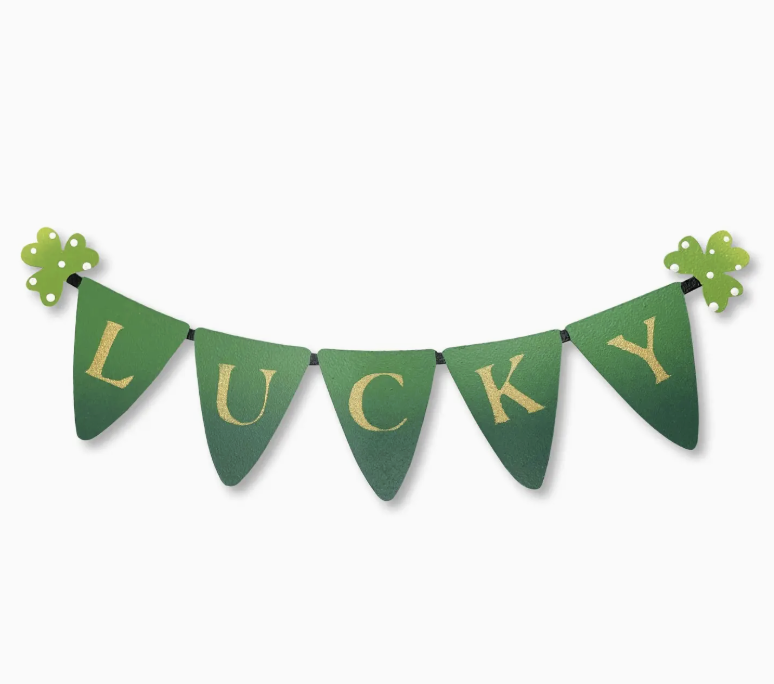Lucky Banner Art Pop