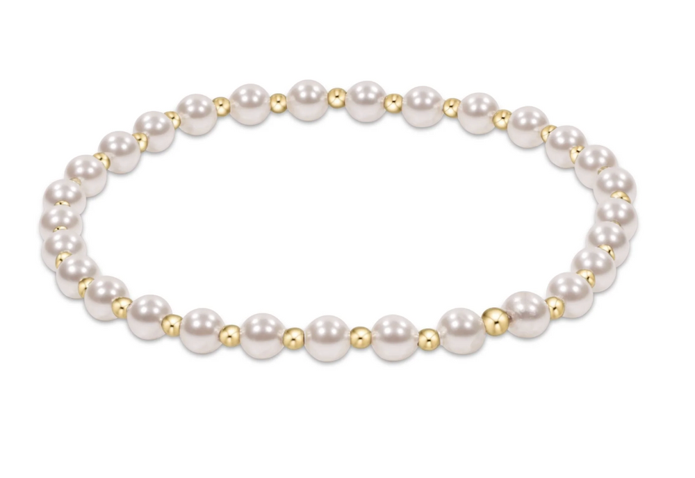 Grateful Pearl 4mm Bracelet