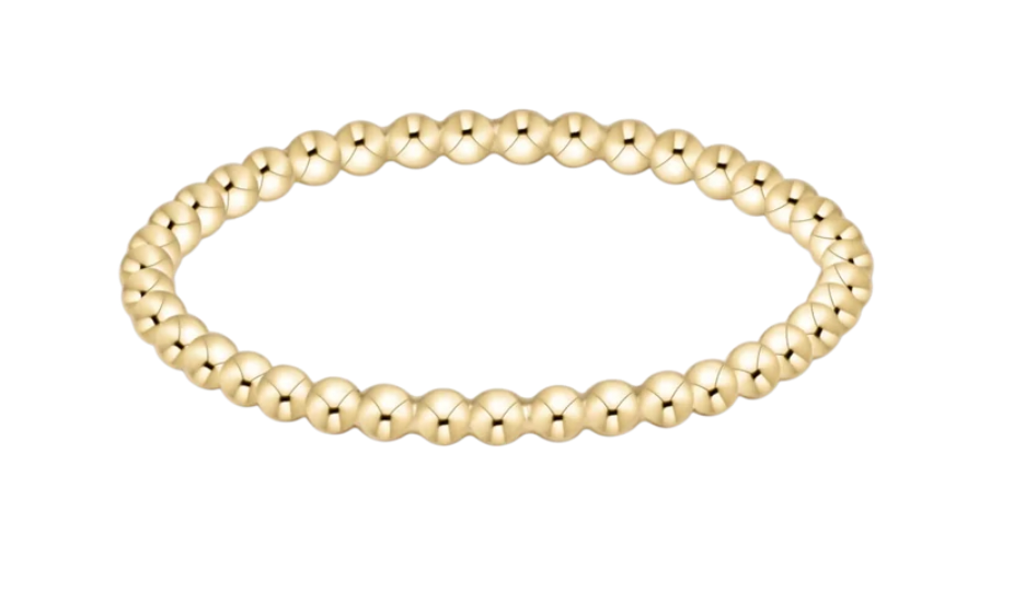 CLASSIC GOLD 1.5MM BEAD RING - SIZE 6