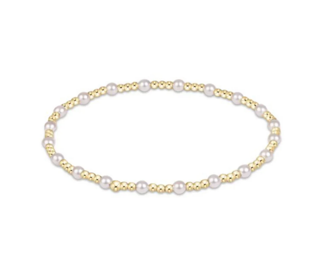 Sincerity Pearl 3mm Bracelet