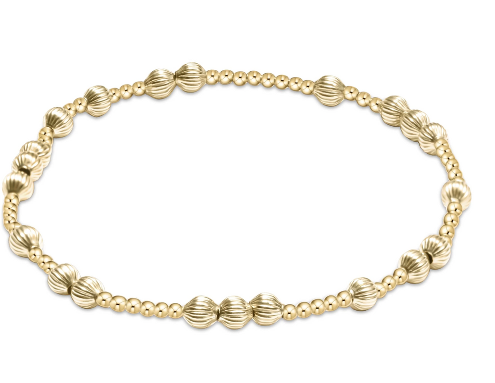 Hope Unwritten Dignity Gold 4mm Bracelet