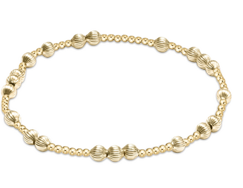 Hope Unwritten Dignity Gold 4mm Bracelet