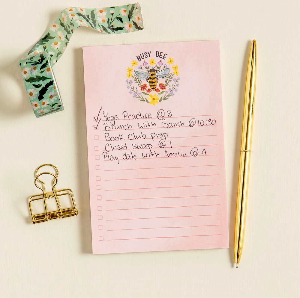 Busy Bee Notepad