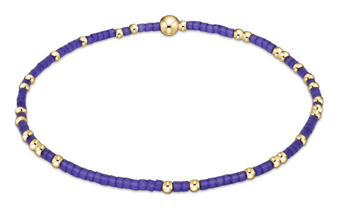 EGIRL GAMEDAY HOPE UNWRITTEN BRACELET DEEP PURPLE
