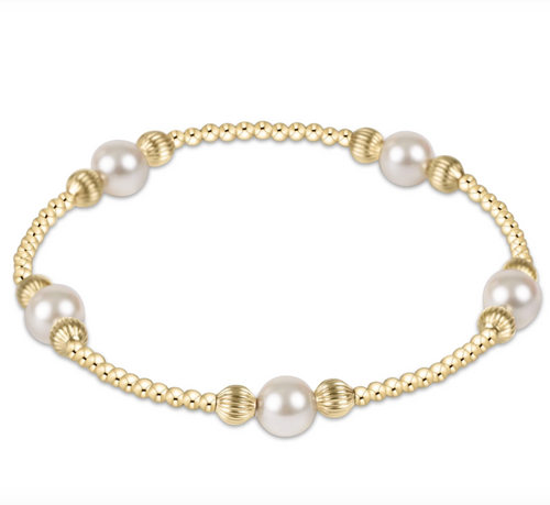 Purpose Pearl Bead Bracelet 6mm Dignity