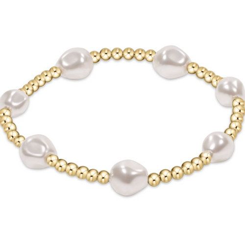 Admire Pearl 3mm Gold Bracelet