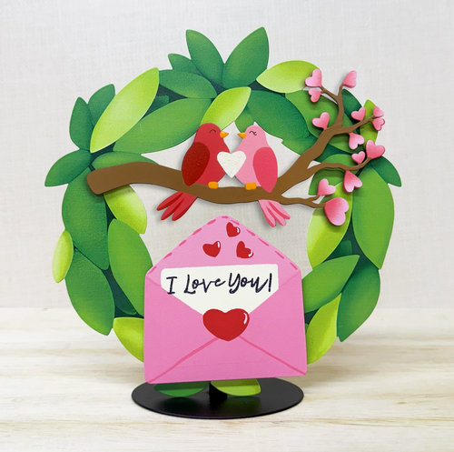 Love Birds on a Branch Magnet