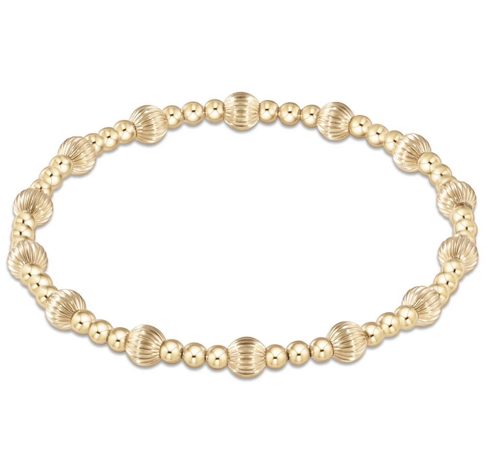 Dignity Sincerity Gold 5mm Bracelet