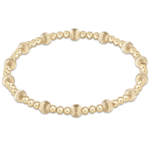 Dignity Sincerity Gold 5mm Bracelet