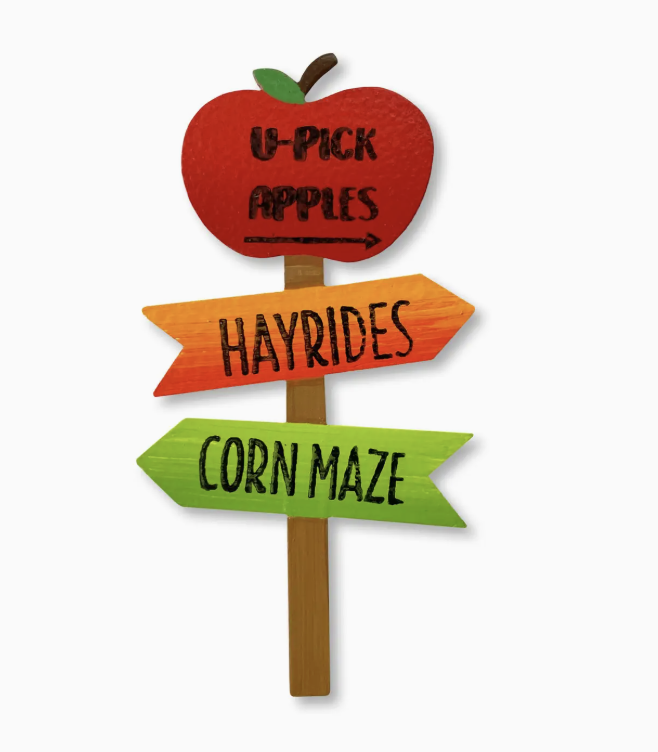 Fall Signpost Magnet