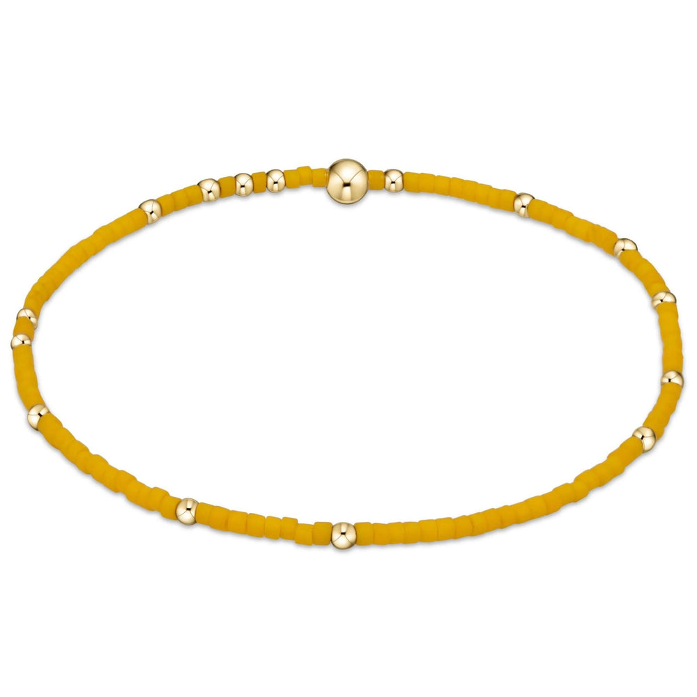 ENEWTON EXTENDS - GAMEDAY HOPE UNWRITTEN BRACELET GOLDEN YELLOW