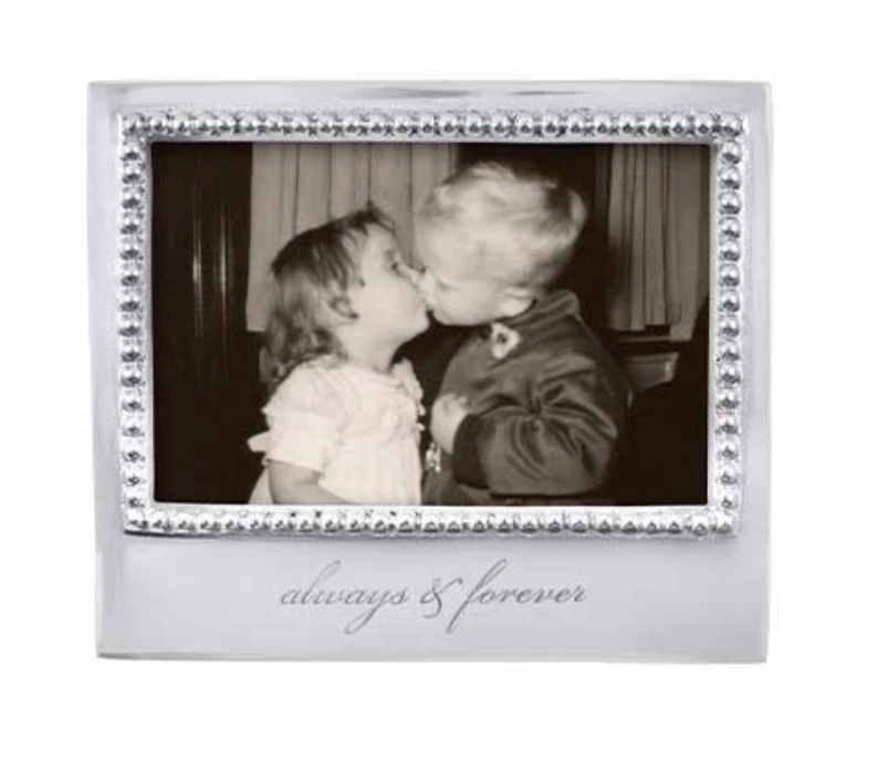 ALWAYS & FOREVER Beaded 4x6 Frame