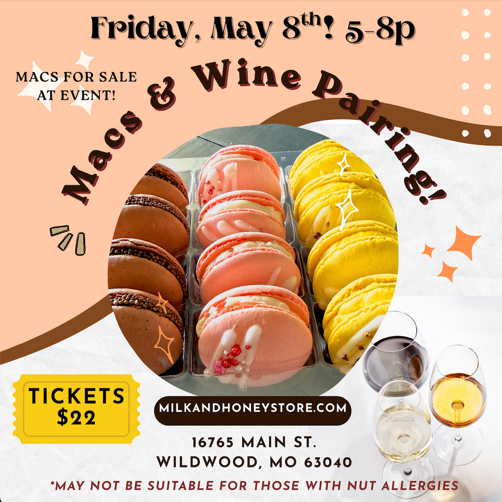May 8th Mac & Wine Tasting 2026
