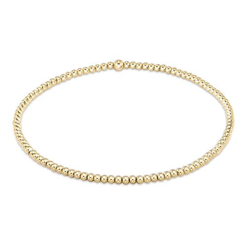 Extends - Classic Gold 2Mm Bead Bracelet
