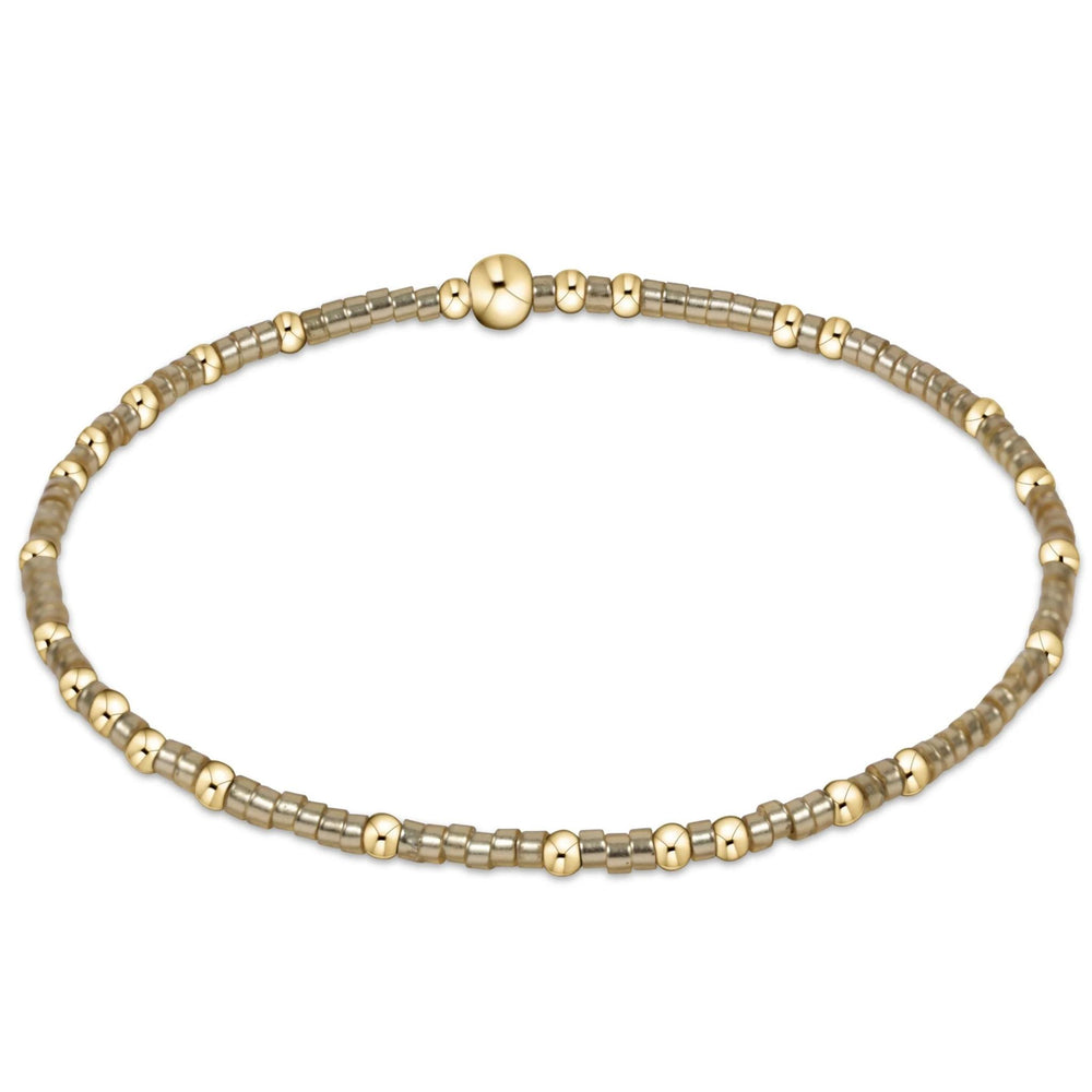 ENEWTON EXTENDS - GAMEDAY HOPE UNWRITTEN BRACELET GOLD LUSTER